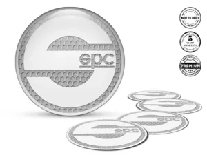 Sparco Style Emblèmes Roues Autocollants Silicone Bombés